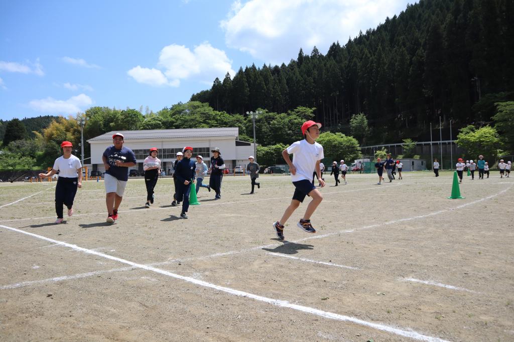 体力づくりがありました。