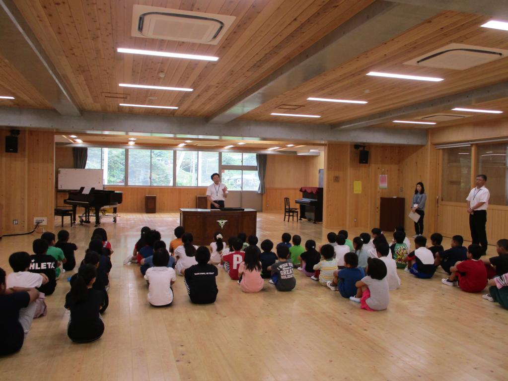 ２学期始業式