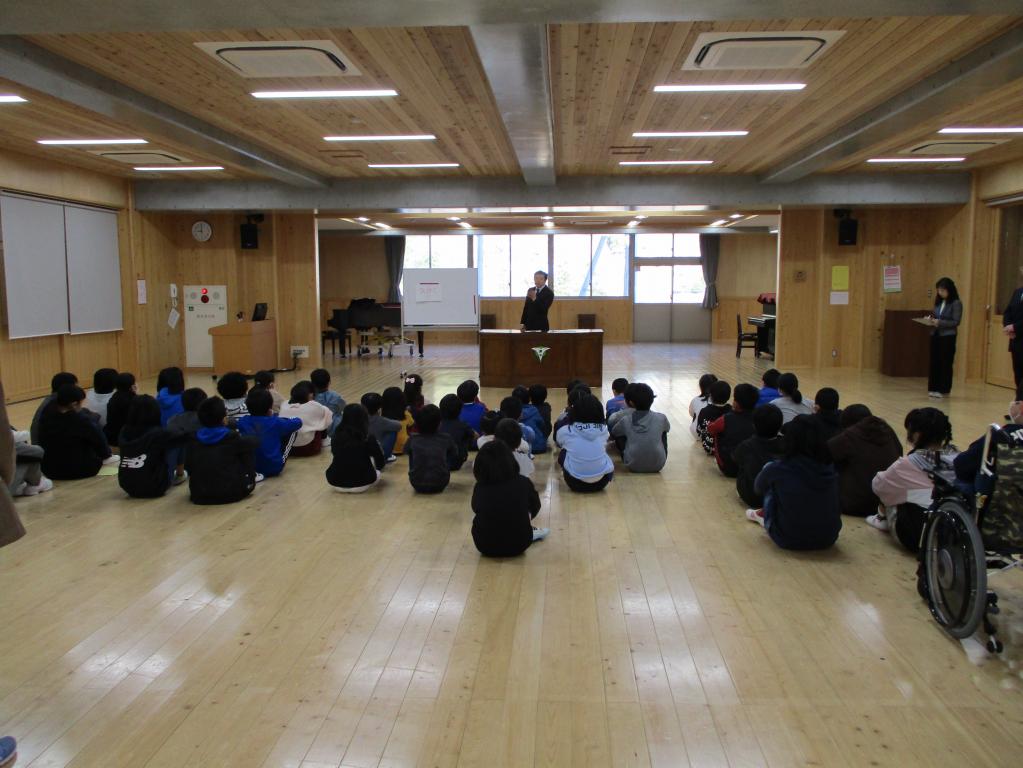 ３学期始業式