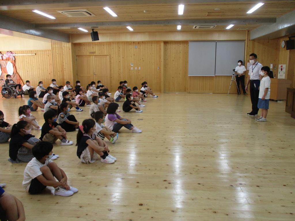 ２学期始業式