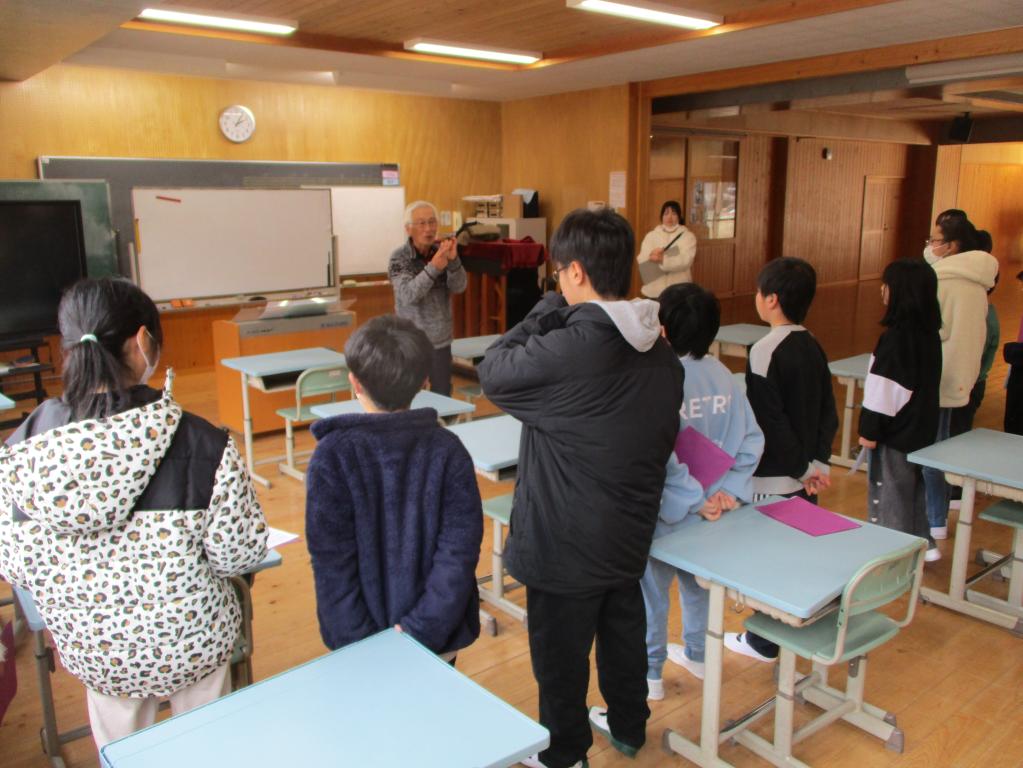 特別授業がありました！（音楽）