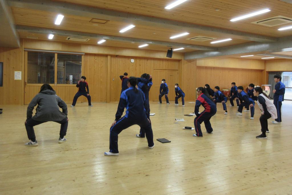 【今日の授業】保健体育（相撲）