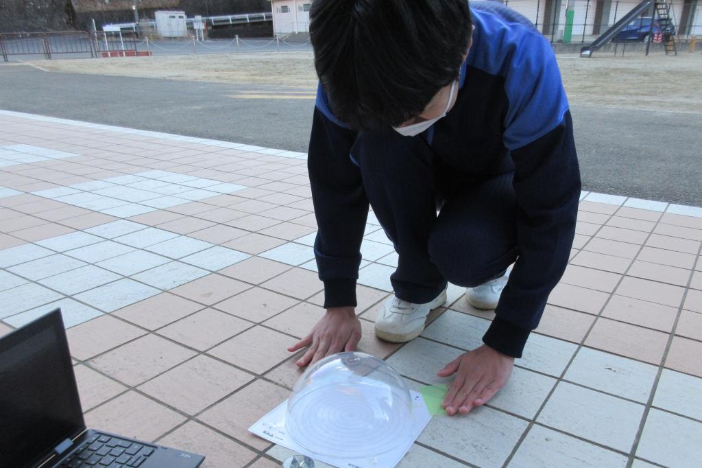 【今日の授業】理科（太陽の観察）